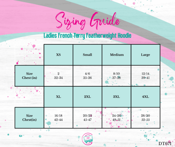 Ladies French Terry Featherweight Hoodie