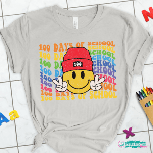 100 Days Of School Smiley