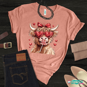 Highland Cow Valentine