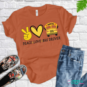 Peace Love Bus Driver