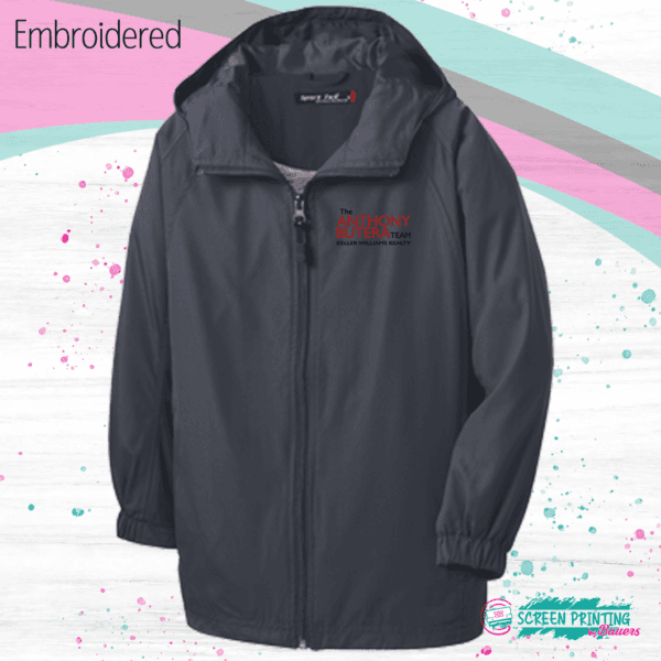 Anthony Butera Hooded Raglan Jacket