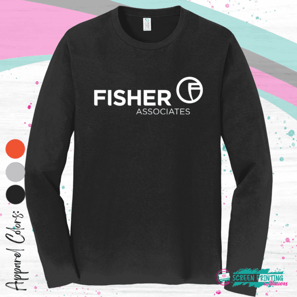 Fisher Associates Unisex Long Sleeve - Image 2