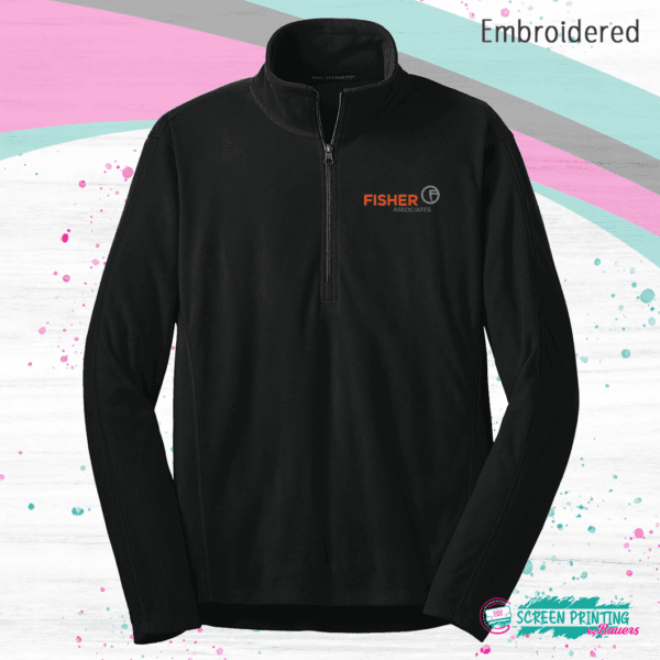 Fisher Associates Men's Fleece Quarter Zip