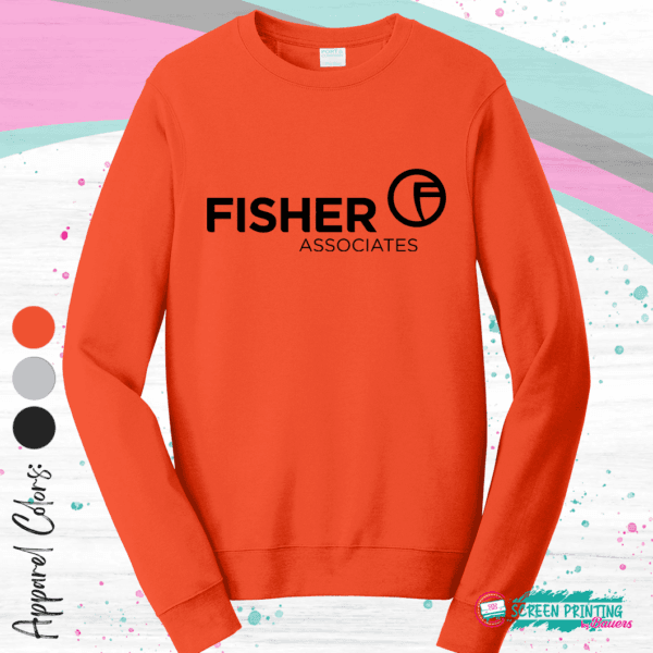 Fisher Associates Unisex Sweatshirt - Image 3