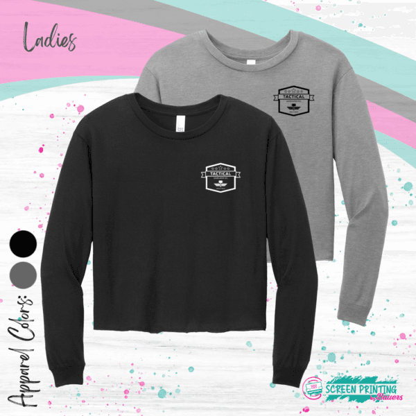 Tactical District® Ladies Midi Long Sleeve (crop fit)