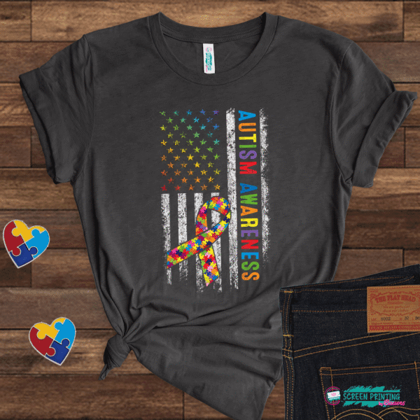 Autism Awareness Flag