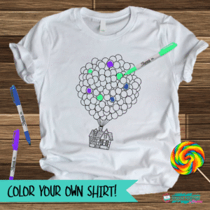 Color Your Own - Balloon House