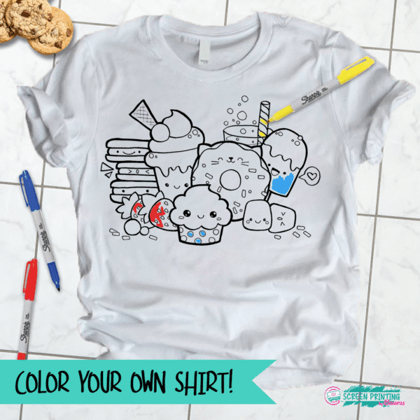 Color Your Own - Sweet Treats
