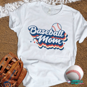 Vintage Baseball Mom