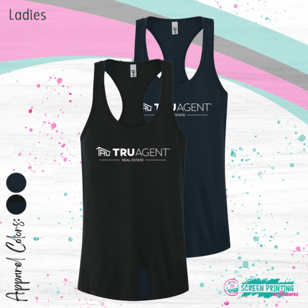Tru Agent Ladies Racerback Tank