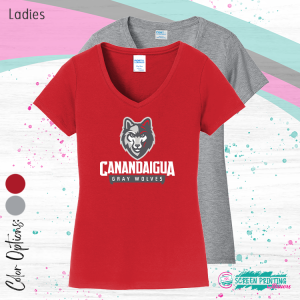 CMS Ladies V-Neck T-Shirt