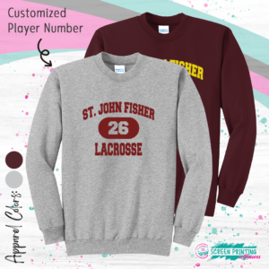 St. John Fisher Lacrosse Sweatshirt