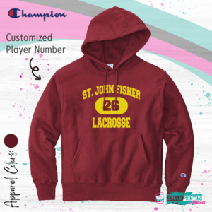 St. John Fisher Lacrosse Champion Hoodie