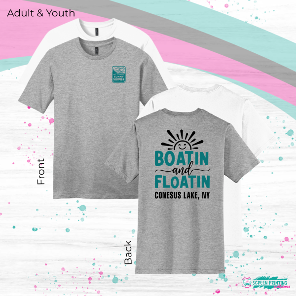 Sunny Shores Boating & Floating District T-Shirt