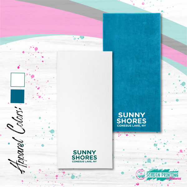 Sunny Shores Beach Towel