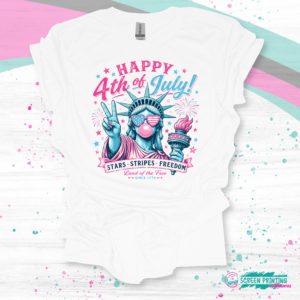 Lady Liberty (Blue & Pink Design)