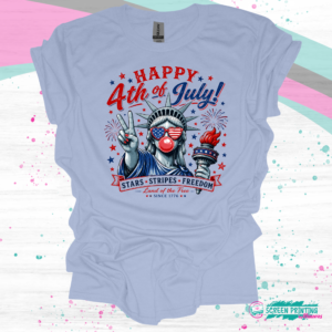 Lady Liberty (Red & Blue Design)