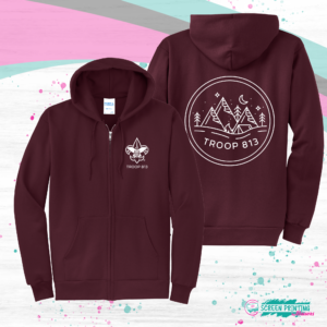Troop 813 Full Zip Hoodie