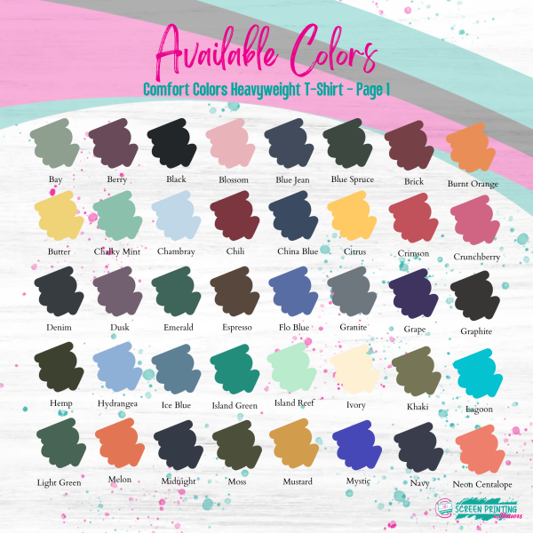 Comfort Colors Heavyweight T-Shirt - Image 2