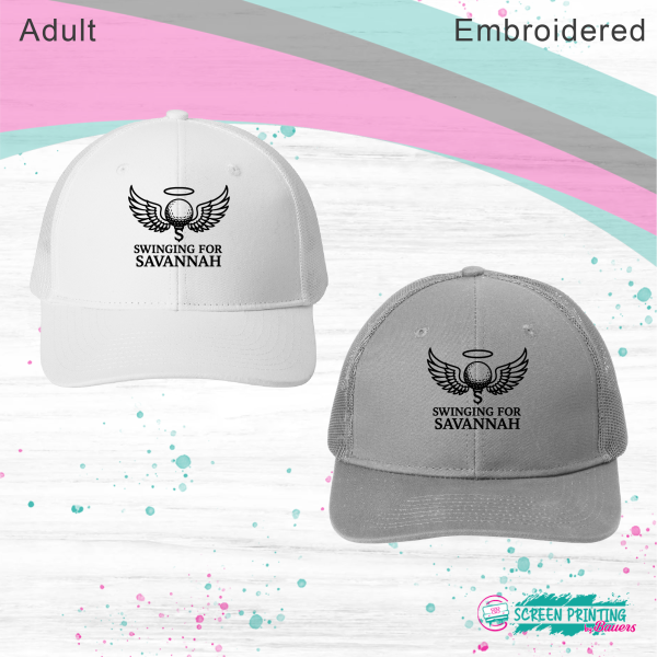 Swinging For Savannah Trucker Cap