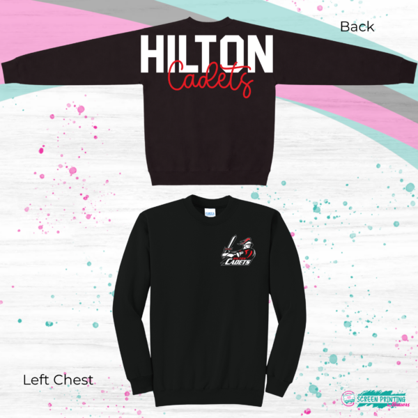 Oversized School Print Sweatshirt - Image 7