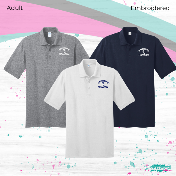 Gates Chili Football Polo
