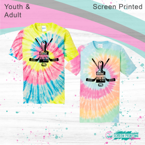 Paints & Rec Tie-Dye Tee