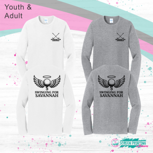 Swinging For Savannah Long Sleeve Tee
