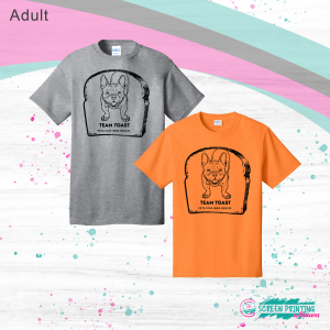 Team Toast Tee Black Ink