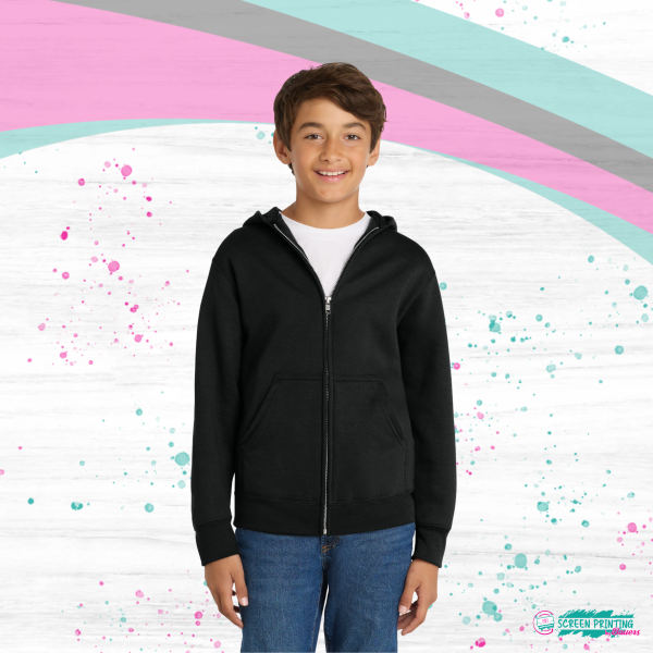Youth Full Zip Hoodie