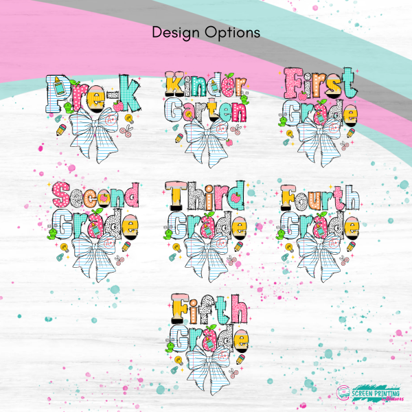 Back to School Bow - Image 2