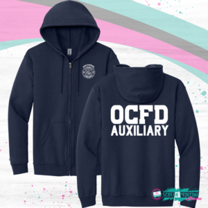 Oaks Corners FD Auxiliary Zip Hoodie