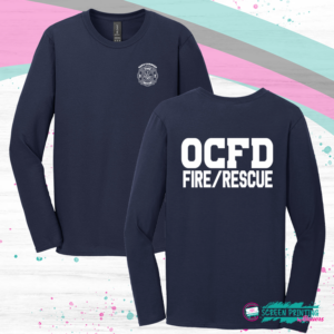 Oaks Corners FD Fire Rescue Long Sleeve Tee