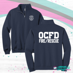 Oaks Corners FD Fire Rescue 1/4 Zip