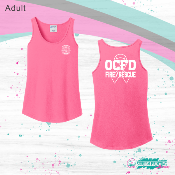 Oaks Corners FD Breast Cancer Tank Top