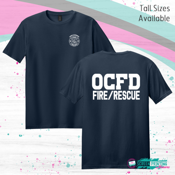 Oaks Corners FD Fire Rescue Tall Tee