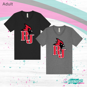 Red Jacket Student Council Fundraiser V-Neck Tee
