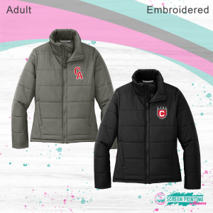 CA CSD Admin Ladies Puffer Jacket
