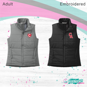 CA CSD Admin Ladies Puffer Vest