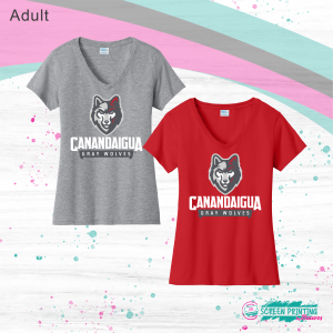 CA Middle School Ladies V Neck