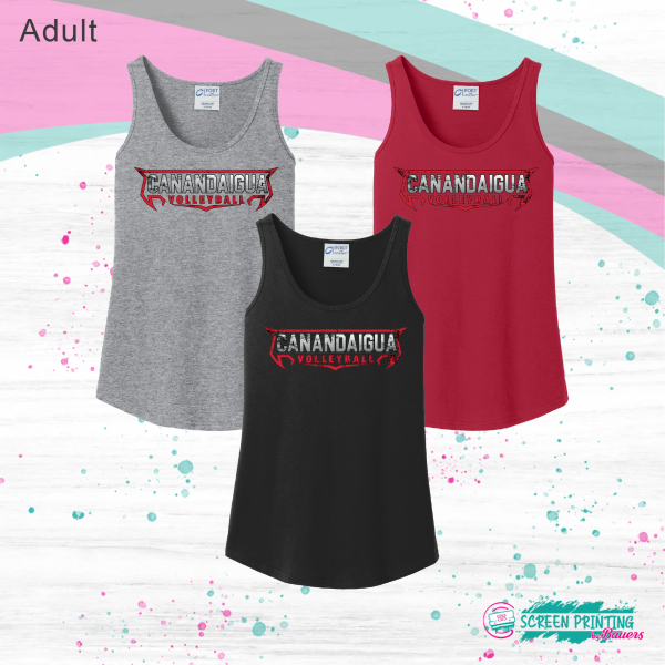 CA Boys Volleyball Ladies Tank Top