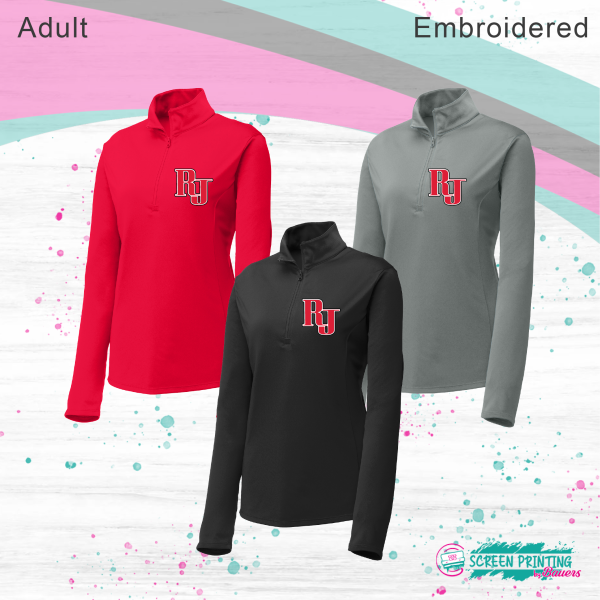 Red Jacket Student Council Fundraiser Ladies Quarter Zip