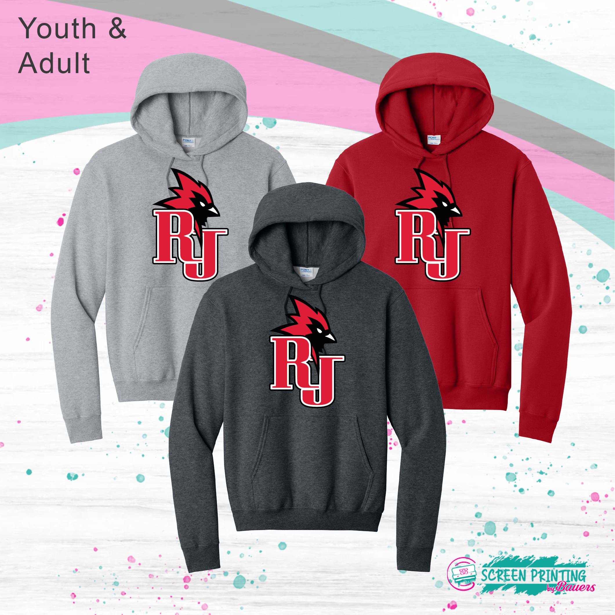 Red Jacket Student Council Fundraiser Hoodie