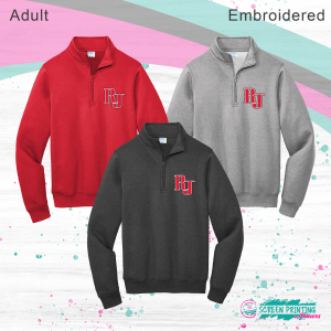 Red Jacket Student Council Fundraiser Fleece Quarter Zip