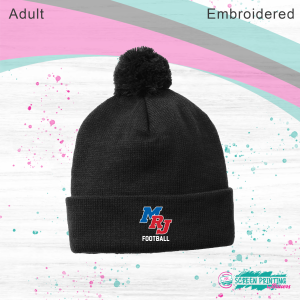 Midlakes Youth Football Pom Beanie