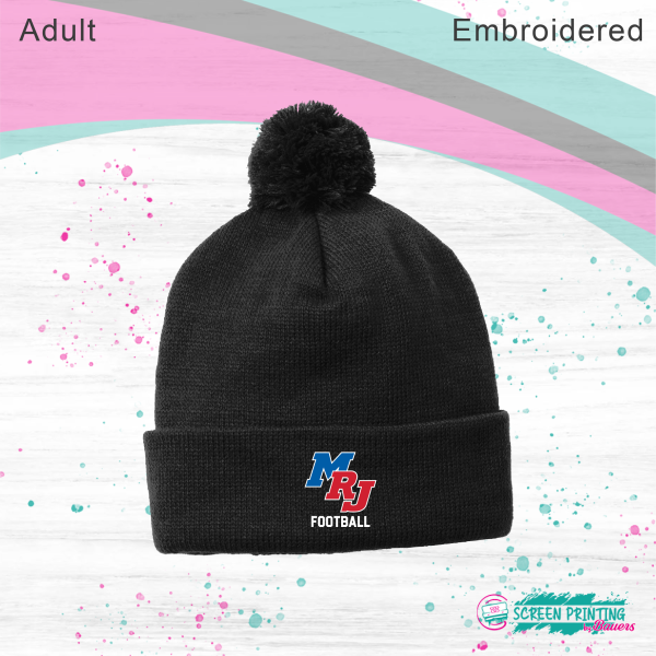Midlakes Youth Football Pom Beanie