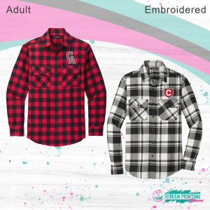 CA CSD Admin Plaid Shirt