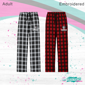 CA Middle School Flannel Pants