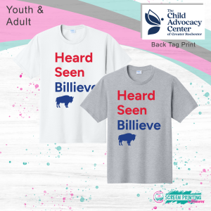 Child Advocacy Center Bills Fundraiser Tee