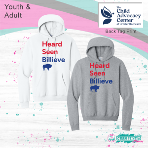 Child Advocacy Center Bills Fundraiser Hoodie